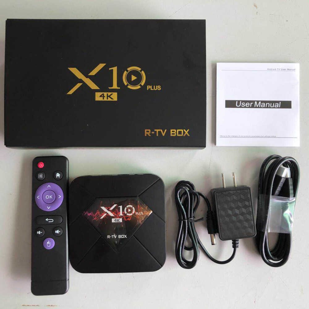 Android TV BOX X10, Phiên Bản Ram 2G,Tích Hợp Chức Năng Tìm Kiếm Giọng Nói, Ứng Dụng Xem Phim Lẻ, Phim Bộ