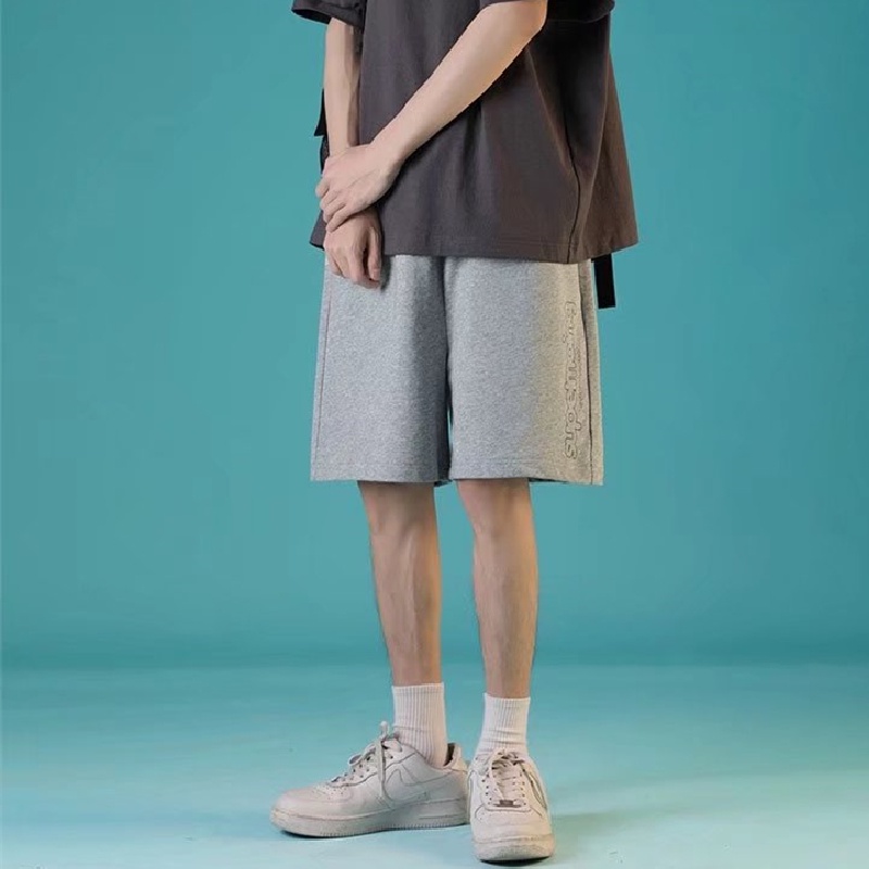 Quần ngắn ống rộng In Chữ size M-8XL Thời Trang Cho Nam