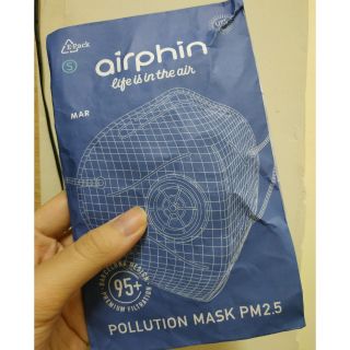 Khẩu trang airphin pm 2.5 chuyên dụng bộ lọc than hoạt tính