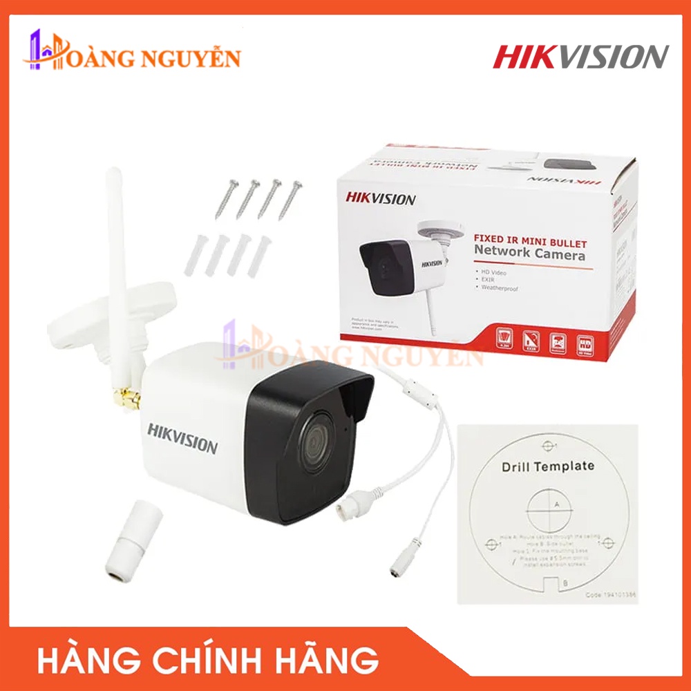 [NHÀ PHÂN PHỐI] Camera IP HIKVISION DS-2CV1021G0-IDW1 Hồng Ngoại Không Dây 2.0 Megapixel - Chuẩn Nén H.265+