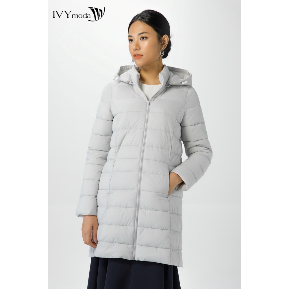 Áo phao nữ dáng dài IVY moda MS 71B9104