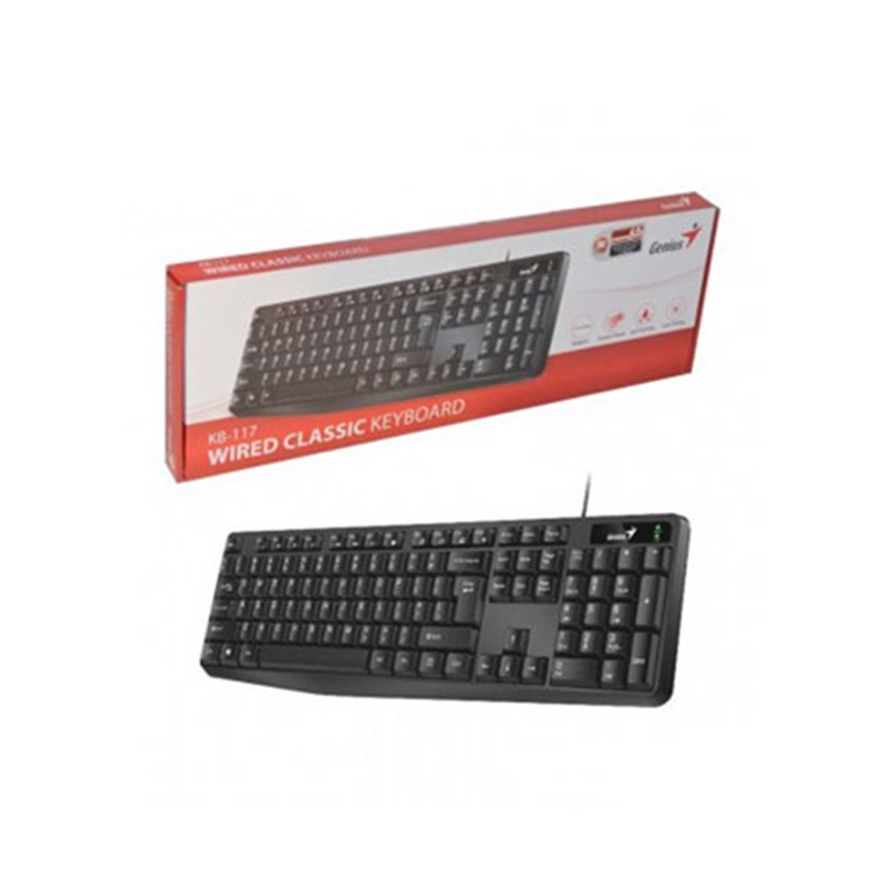 Bàn phím văn phòng Genius Smart KB-101, KB-117