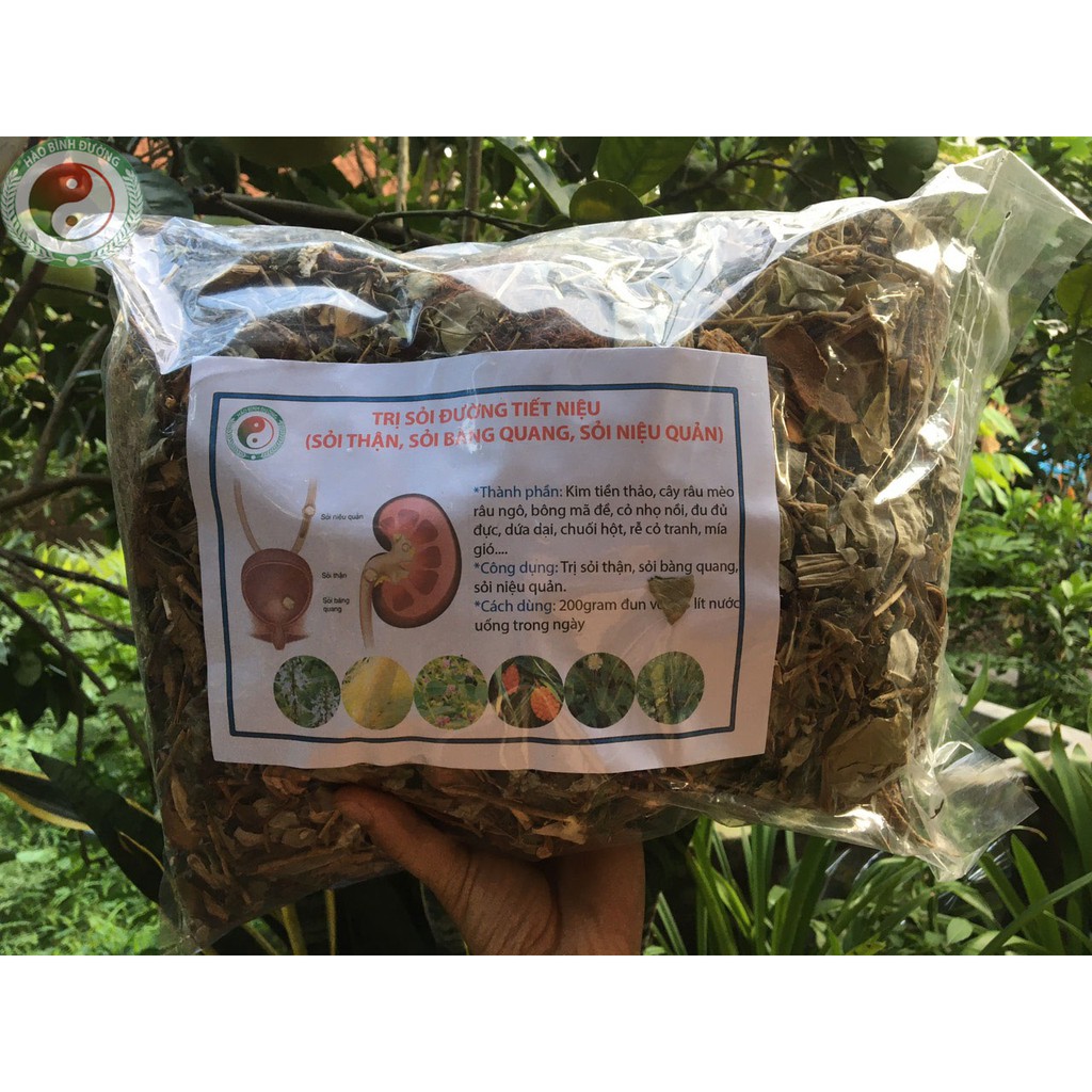 1Kg Lá Sỏi Thận, Sỏi Mật Giúp Thanh Nhiệt - Trừ Thấp - Lợi Tiểu