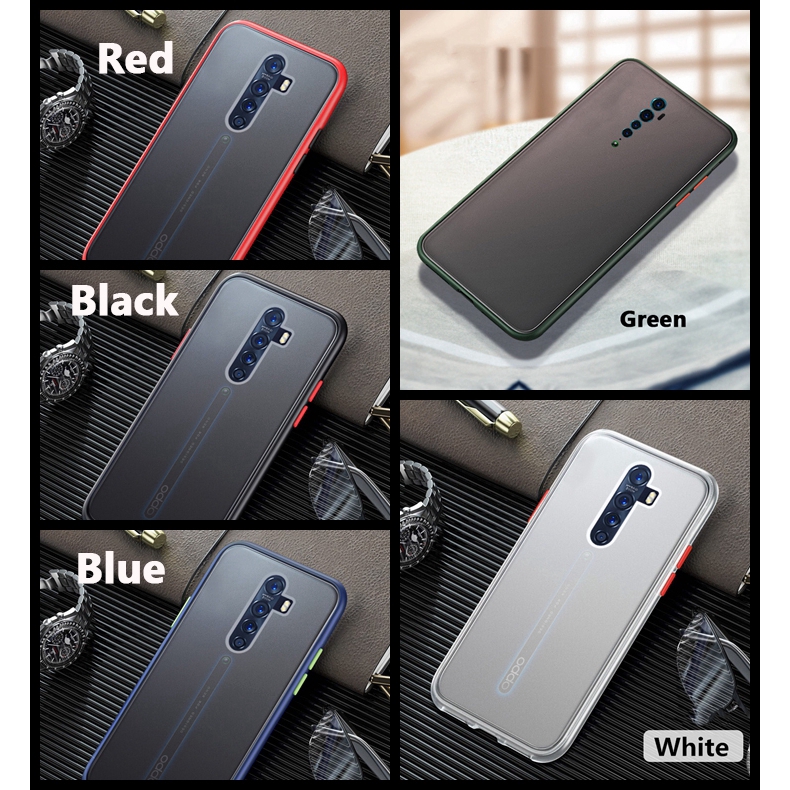 OPPO Reno 2Z 2F Reno 2 Z 10X Zoom Ốp điện thoại PC cứng + khung mềm trong suốt cho | BigBuy360 - bigbuy360.vn