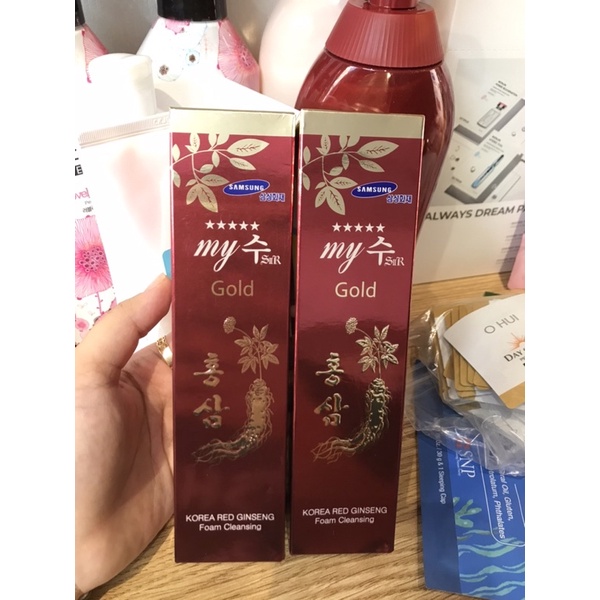 Sữa rửa mặt Hồng sâm My gold Hàn quốc | BigBuy360 - bigbuy360.vn