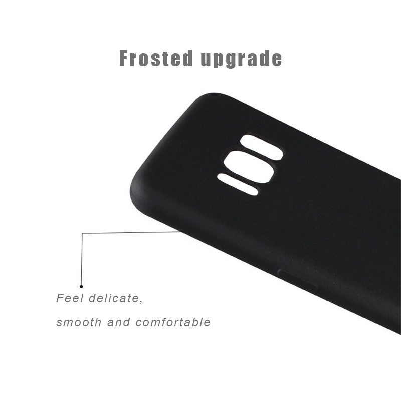 Ốp Điện Thoại TPU Nhám Cho Samsung Galaxy S9 S8 Plus A8 Plus A7 2018 A5 J5 J7 A3 A7 2017 J3 2016 Note 8 S6 S7 Edge