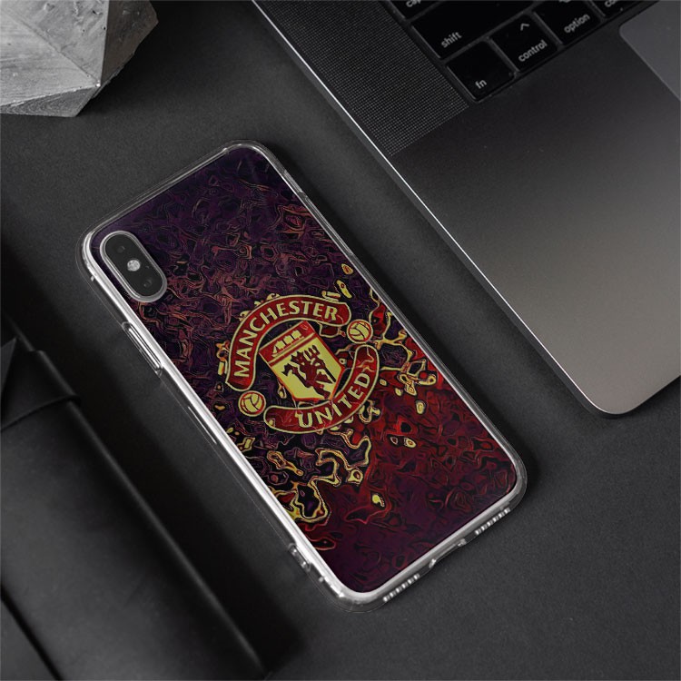 Ốp lưng ốp Iphone logo Manchester United sitcker chan chứa từ 6 đến 12 MAN20210264