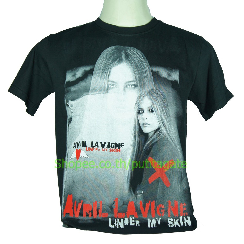 Áo sơ mi Avril Lavigne Band Size Châu Âu April Laoine PTA428 Rockyeah