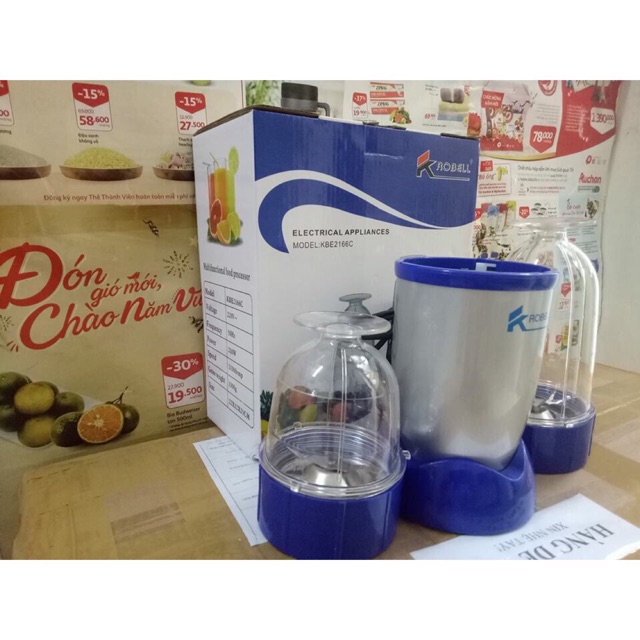 Máy xay sinh tố Krobell đa chức năng