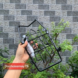 Baga giữa inox đen xe Satria - Raider Fi
