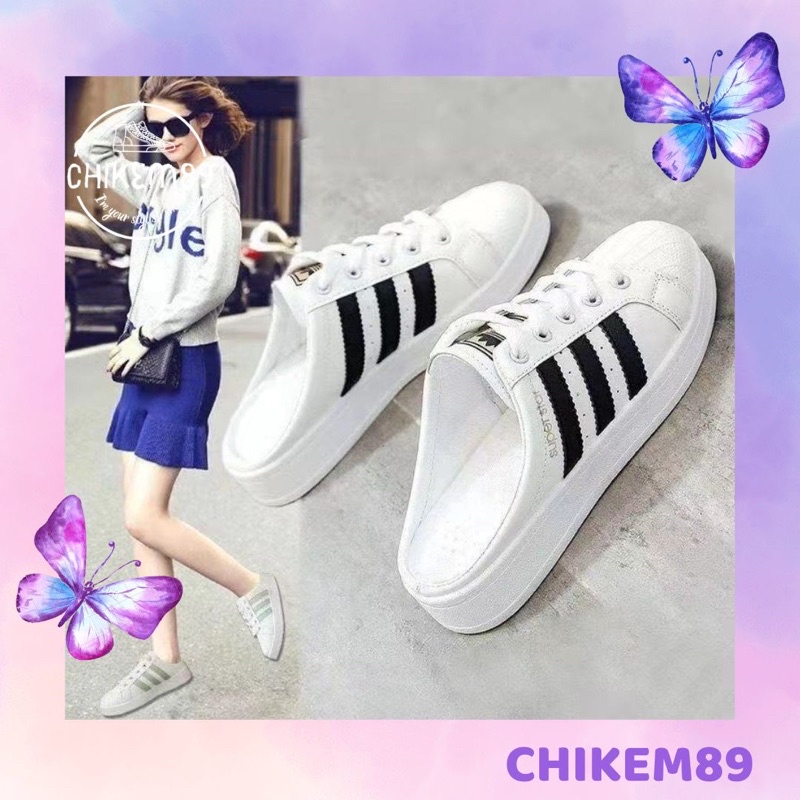 Giày sục thể thao bata ☘FREESHIP☘️bánh mì mũi sò superstar