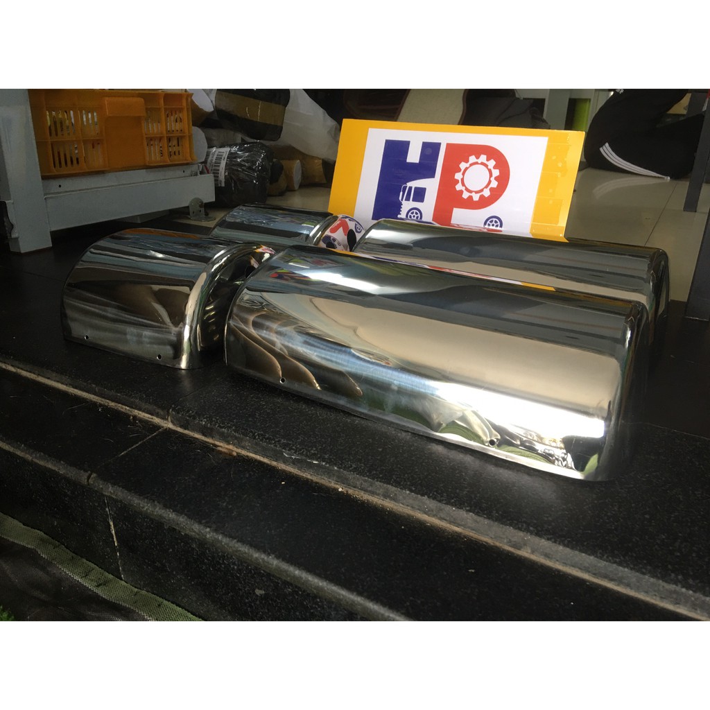 ỐP GƯƠNG CHIẾU HẬU XE TẢI BẰNG INOX 304 CHO XE TỪ  3 Tới 15 Tấn - Đủ Các Dòng