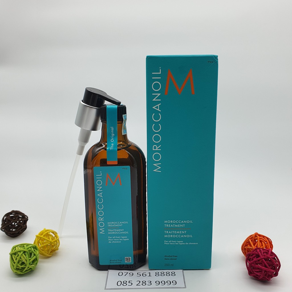 Dầu dưỡng tóc Moroccanoil Tinh dầu dưỡng phục hồi tóc hư tổn khô xơ Moroccanoil Treatment Oil  25ml - 200ml chính hãng