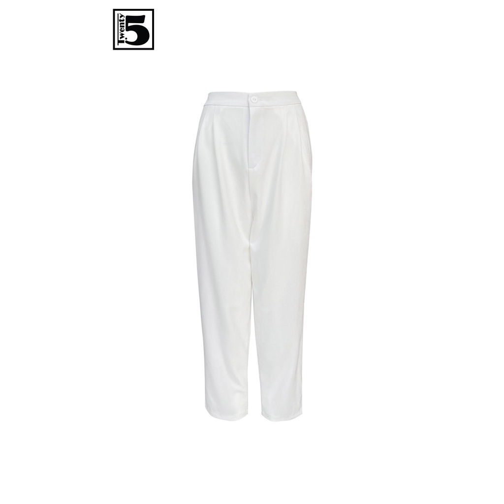 Quần công sở nữ dáng baggy lưng cao tôn dáng Twentyfive N628