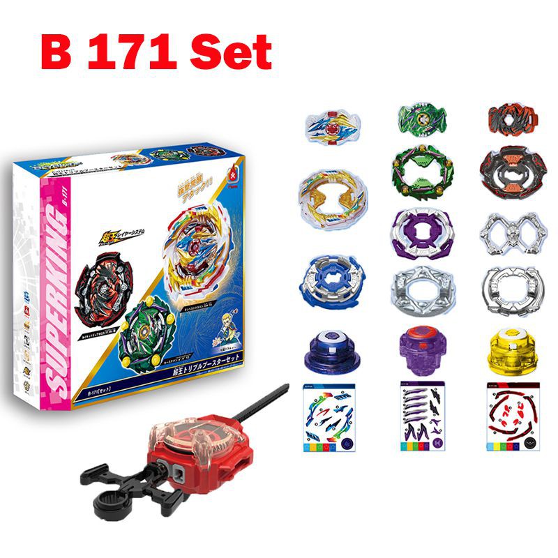 Set Đồ Chơi Con Quay Beyblade Burst B-171 Superking Dragon 01 02 03
