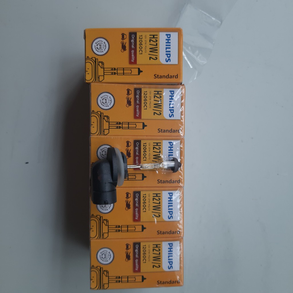 Bóng đèn Halogen ô tô H27W/2 12V 27W. Philips Original