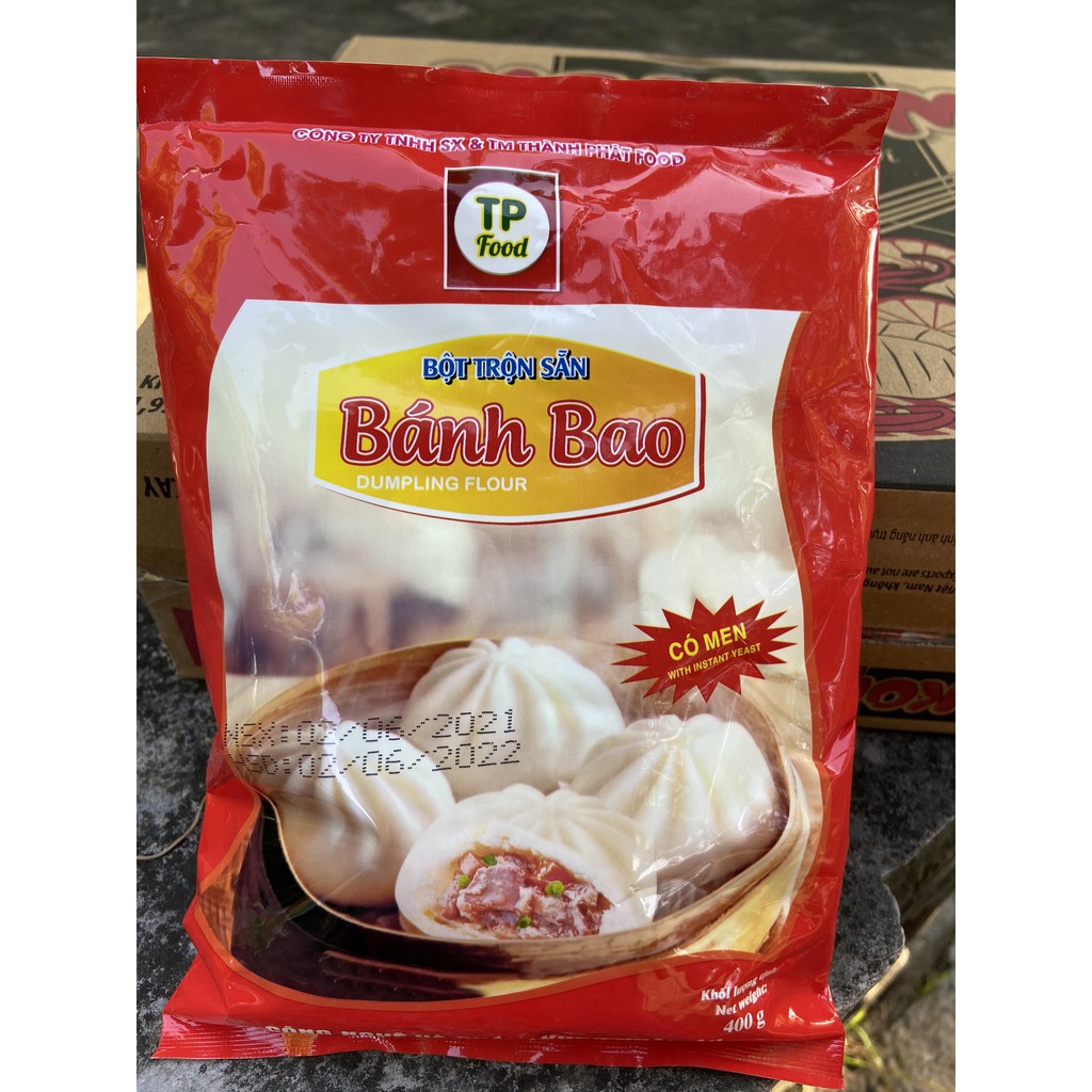 BỘT BÁNH BAO TRỘN SẴN THÀNH PHÁT FOOD 400G