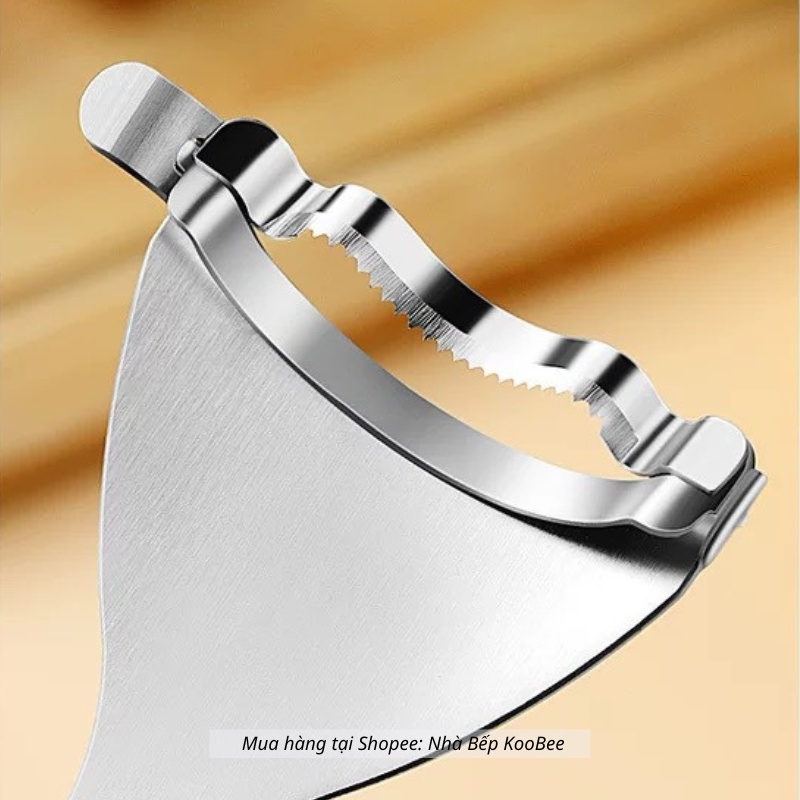 Dụng cụ tách hạt ngô bắp INOX 304 không gỉ cao cấp - Phụ kiện nhà bế hỗ trợ bào ngô chuyên dụng KooBee