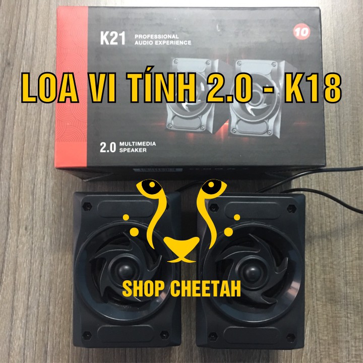 Loa Vi Tính 2.0 – K21 – Multimedia Speaker 2.0 – Hàng nhập khẩu – Bảo hành 3 tháng