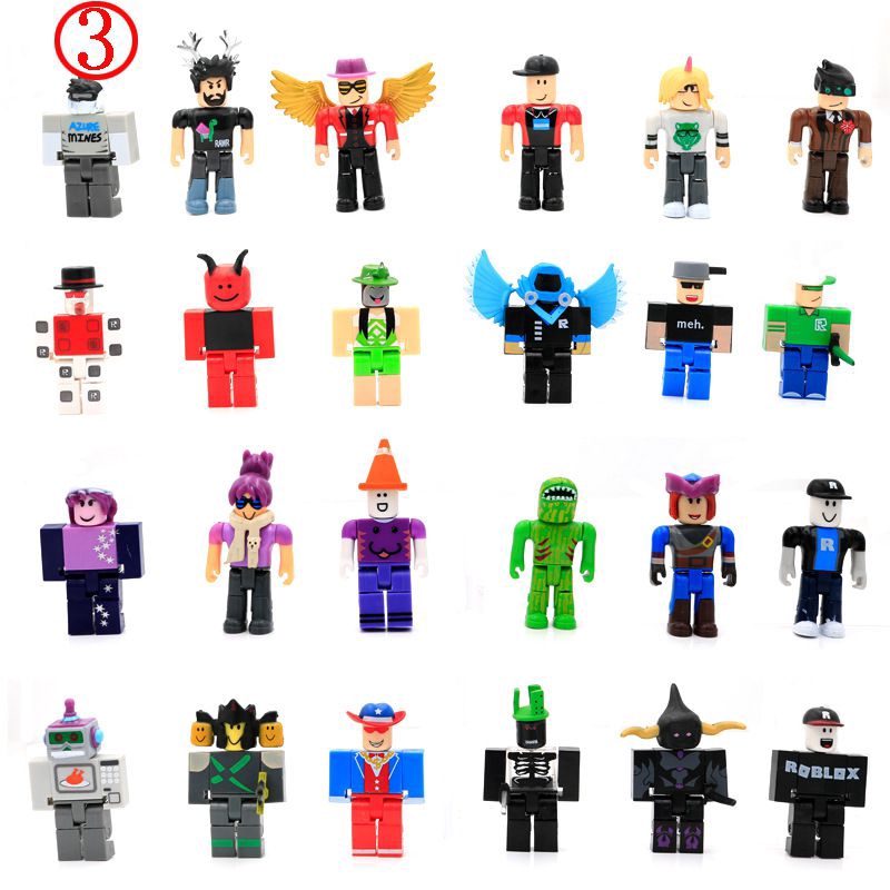 Set 24 Mô Hình Rô Bốt Roblox 6 Phong Cách Khác Nhau