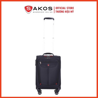 Chính Hãng SAKOS  Vali vải du lịch SAKOS WINNER 4.5 SIZE 19ING (Size Cabin 52cm/ 18inch TSA) bảo hành 5 năm