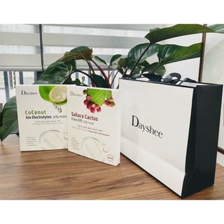 Mặt Nạ 🌴𝓕𝓡𝓔𝓔𝓢𝓗𝓘𝓟🌴 Combo 2 Hộp (10 Miếng) Mặt Nạ Coconut, Cactus | Dayshee Jelly Mask