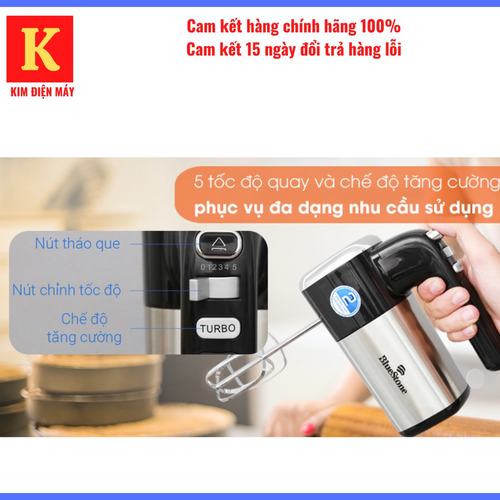 Máy đánh trứng Bluestone HMB-6338-công suất 400W tiết kiệm điện- bảo hành 24 tháng toàn quốc