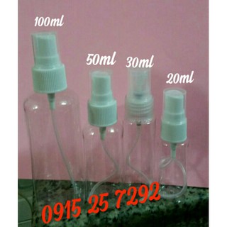 Chai xịt phun sương 100ml. Combo 50 chai