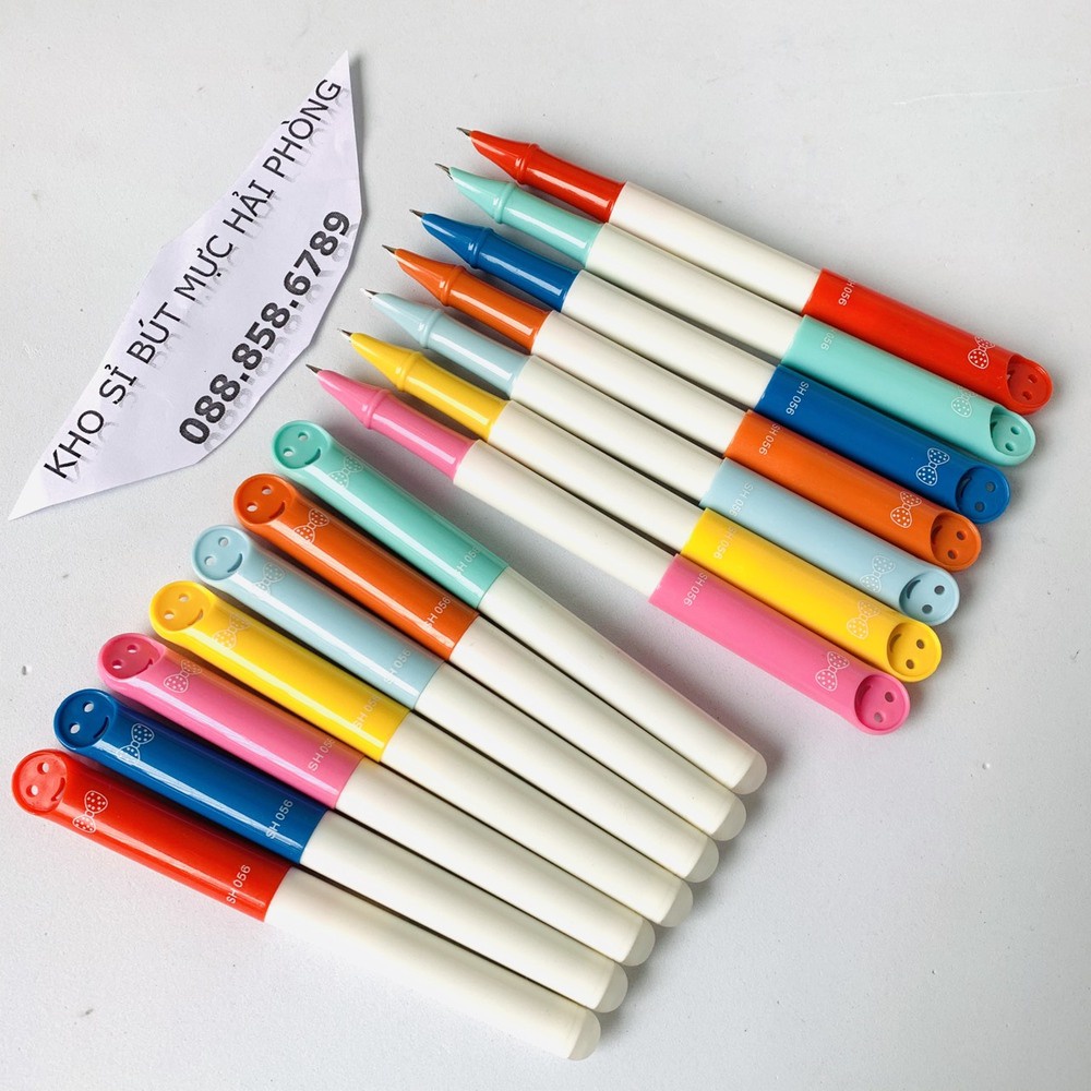 Bút xoá được mặt cười sh056 mới cực cute, nay có thêm tẩy để có thể tẩy xoá dễ dàng