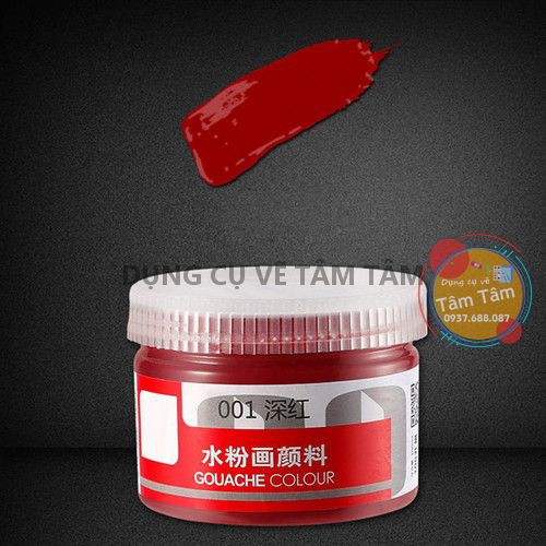 [ TÂM TÂM ] Màu Gouache CHINJOO, Màu Woat CHINJOO 100ml