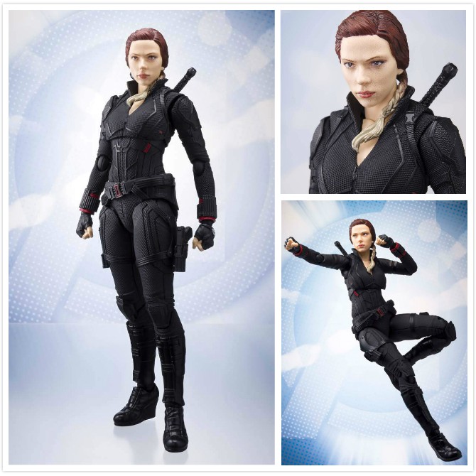 ( CHẤT, HÀNG CÓ SẴN ) MÔ HÌNH NHÂN VẬT BLACK WIDOW AVENGERS END GAME CỬ ĐỘNG ĐƯỢC