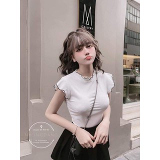 Áo Croptop Cuốn Biên