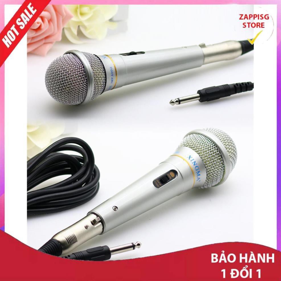 Mic,Micro Karaoke XINGMA AK-319 dòng mic có dây giá rẻ, chất lượng cao,tương thích với mọi loại dàn karaoke - new 2021