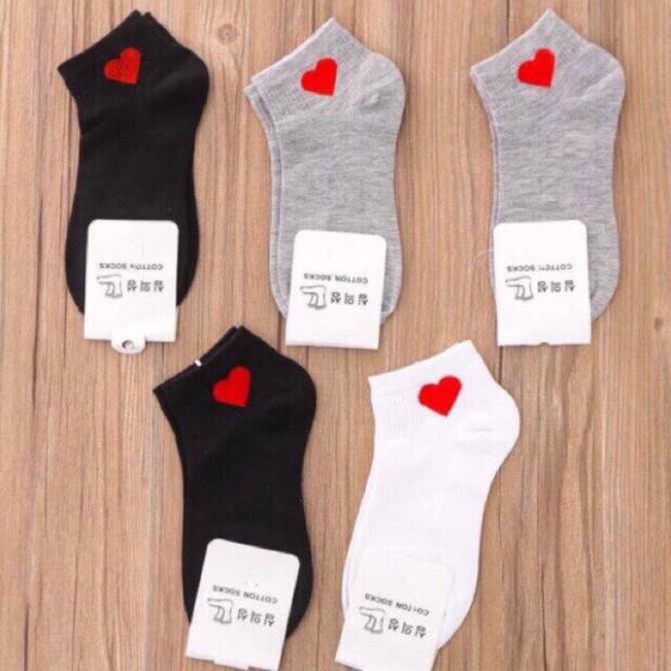 Sét 10 đôi Tất Tim Cute - LADY