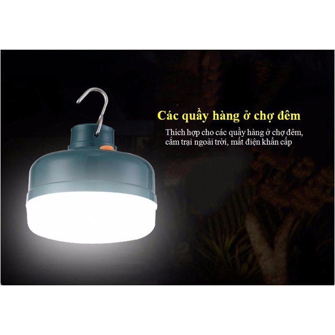 Đèn Led sạc tích điện gia dụng chiếu sáng khẩn cấp lúc mất điện, có móc treo và nam châm tiện dụng（12W/24W/36W）