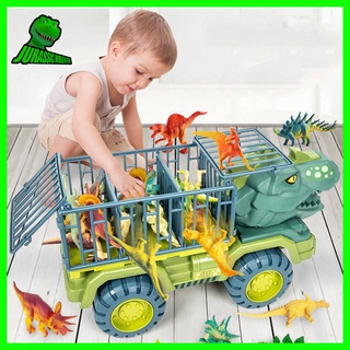 Quá khổ khủng long xe Tyrannosaurus Rex Lắp Ráp Khủng Long Thế Giới Máy xay sinh tố vận trẻ em khủng long đồ chơi của na