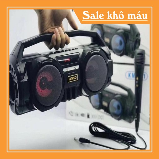 LOA BLUETOOTH KIMISO KÈM MICRO HÁT KARAOKE SIÊU HAY GIÁ SỐC NHẤT 2021