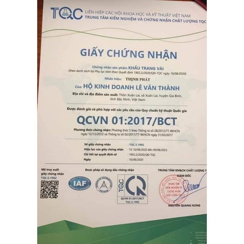 Khẩu trang gấu Bé Tuti Kids Mask Thịnh Phát, túi 3 cái, khẩu trang cho bé 6 tháng-3 tuổi, 4 lớp kháng khuẩn 99%