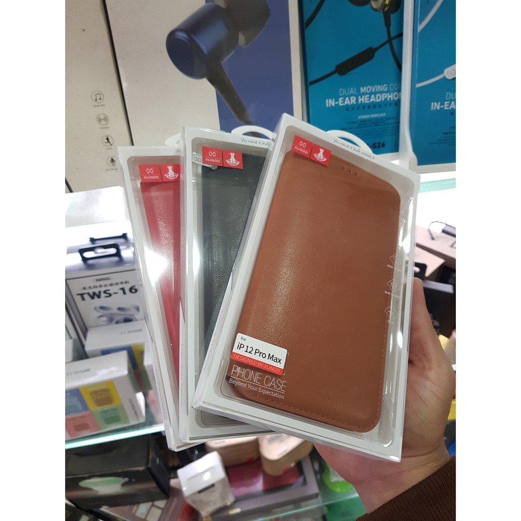 Bao da XUNDD IPHONE 12 / 12 mini / 12 Pro / 12 Pro max  có ngăn đựng thẻ ví tiền da PU nguyên tấm | BigBuy360 - bigbuy360.vn