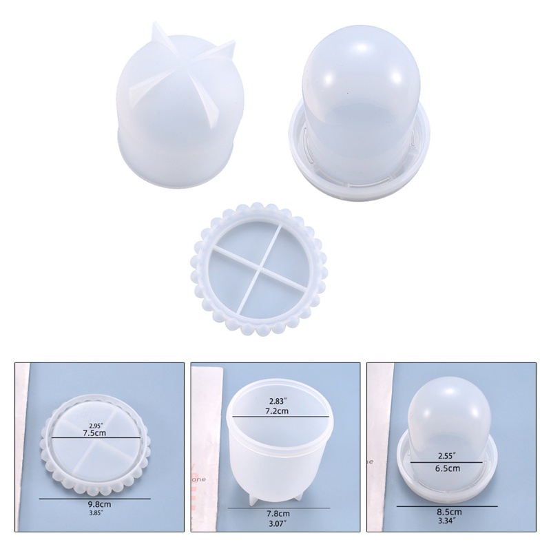 Khuôn Silicone Làm Xúc Xắc Bằng Epoxy Resin DIY