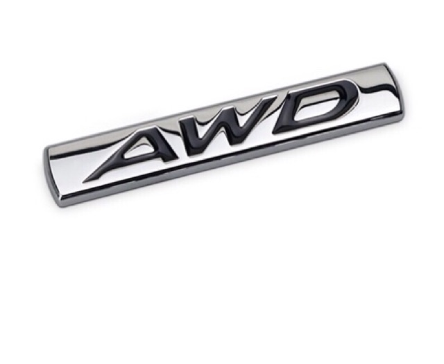 Logo kim loại AWD 2.0 2.5 cho xe mazda