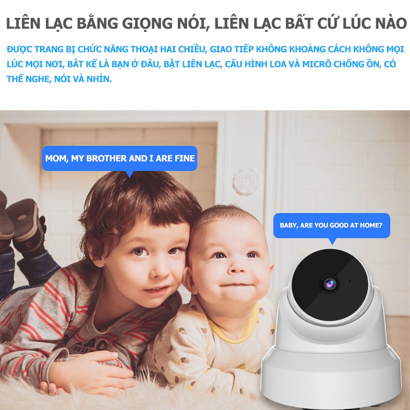 GOKU Camera wifi 1080P-2.0MP Camera giám sát thông minh kèm thẻ nhớ 32GB(bảo hành2 năm)