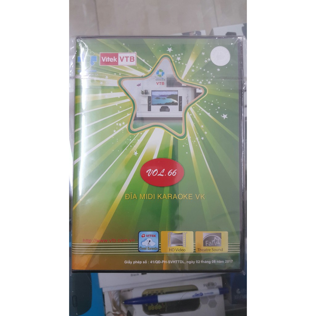Đĩa Karaoke Vitek VTB Vol66