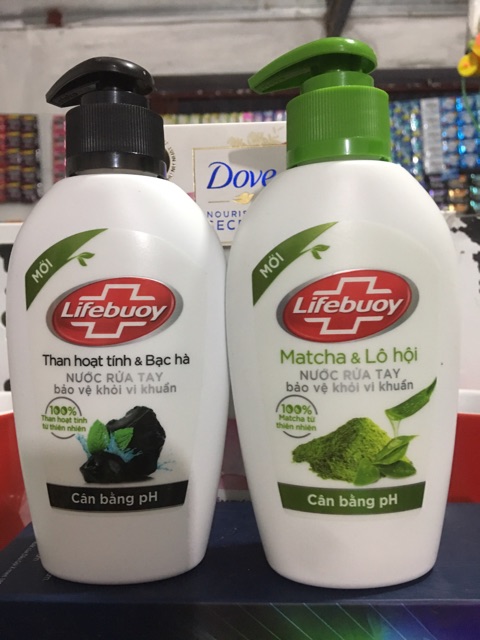 NƯỚC RỬA TAY LIFEBUOY MATCHA LÔ HỘI 180g