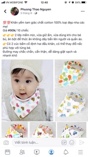 Khăn yếm tam giác