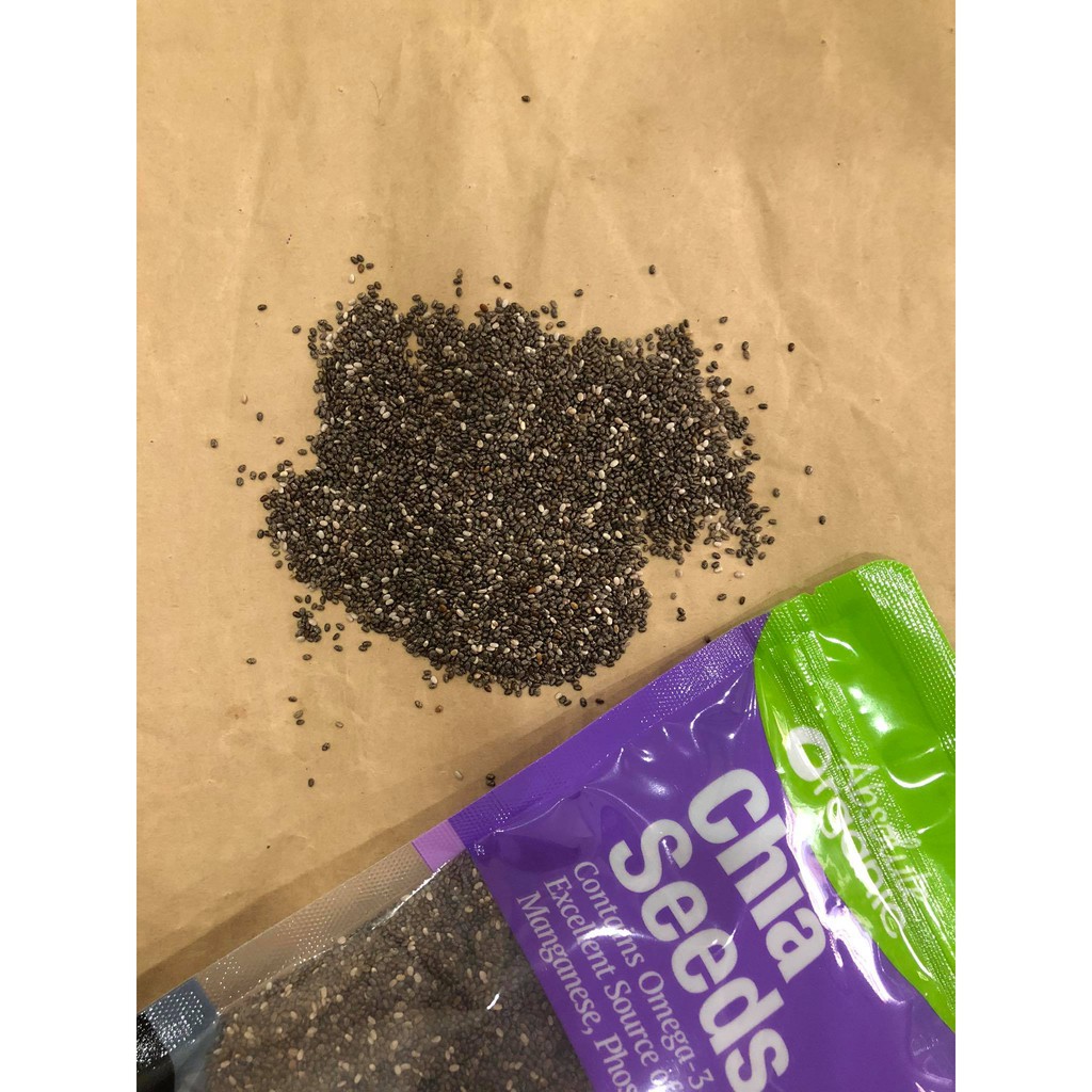 Hạt Chia Đen NHẬP KHẨU ÚC 250g Absolute Organic CHIA SEEDS ABSOLUTE ORGANIC 250g