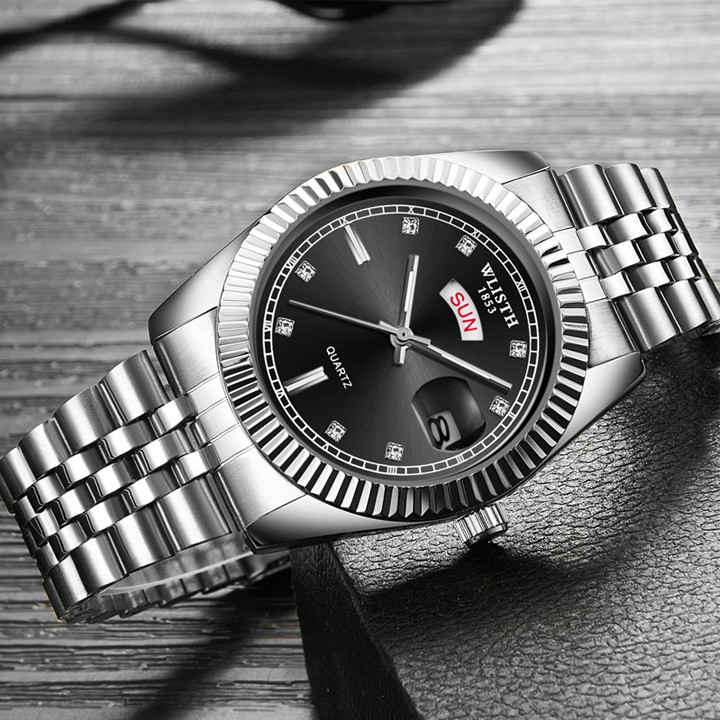 Đồng hồ 💝 Free ship 💝 Giảm 20k khi áp mã [TUIXHN] Đồng Hồ Nam Máy Nhật Dây Thép Không Gỉ WILSTH - DH06 | BigBuy360 - bigbuy360.vn
