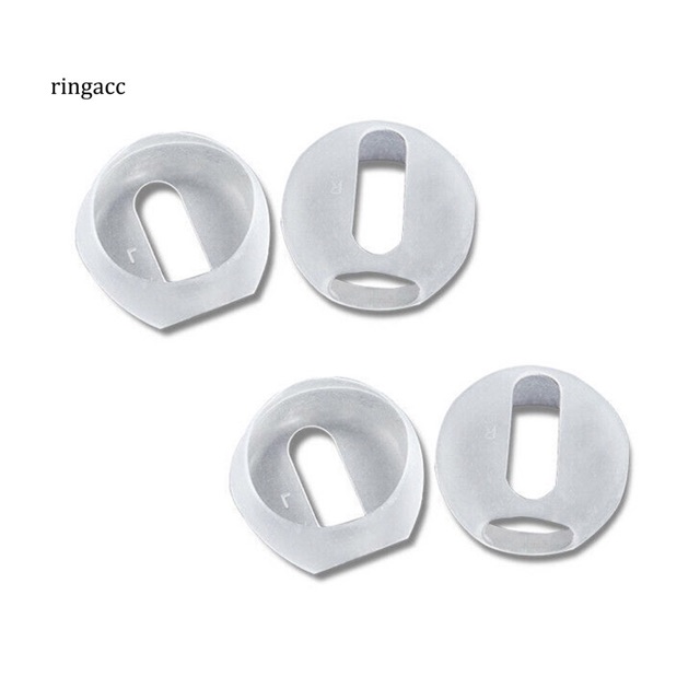 Bộ 2 Nút Đệm Tai Bằng Silicon Chống Trơn Trượt , chống bẩn Cho Tai Nghe Airpods 1 2 i11, i12...