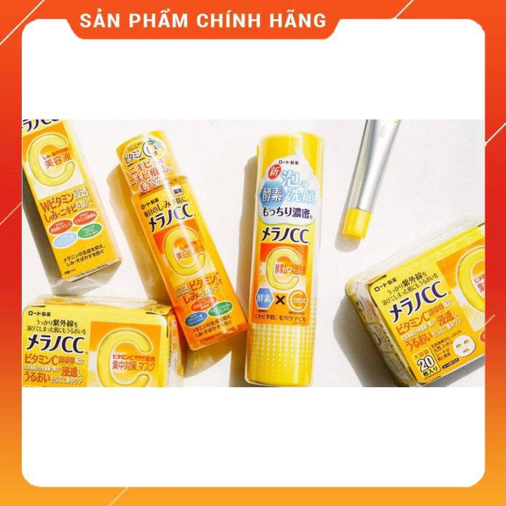 Nước hoa hồng Melano Cc Rohto 170ml Chính hãng Nhật Bản _Nước Hoa Hồng Melano CC Vitamin C