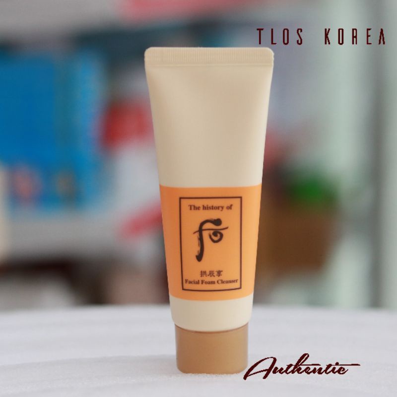 Sữa rửa mặt dịu nhẹ không kích ứng da Whoo Gongjinhyang Facial Foam Cleanser 40ml